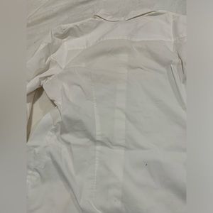 White button down